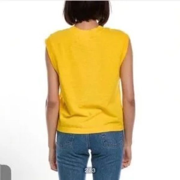 Cotton Citizen Tokyo Muscle Tee - Yellow - NWT - Picture 2 of 4